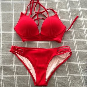Target Small Red Bikini Set